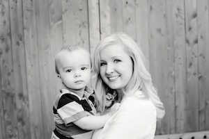 birth mother and child
